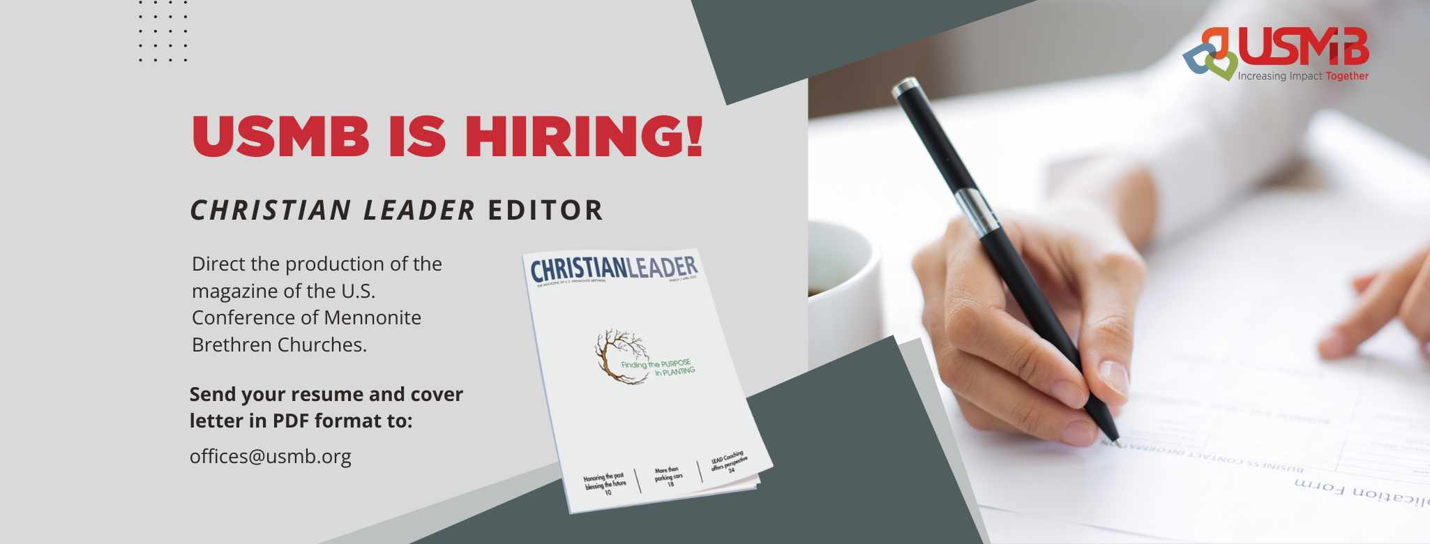 Apply for CL Editor position