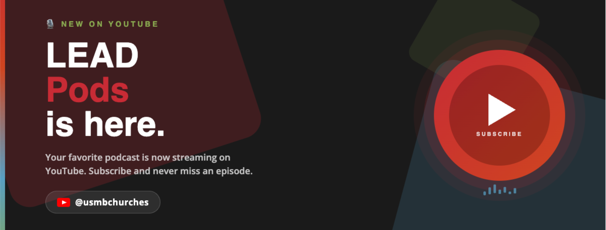 LEAD Pods on YouTube